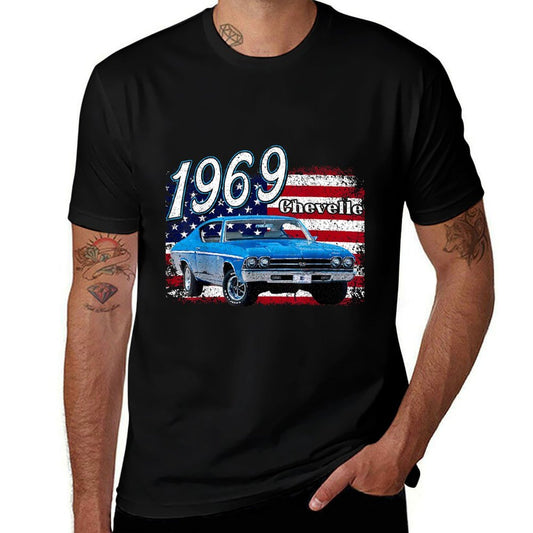 1969,69,Chevelle,SS,396,4th,of,july,american  Stretchy T-Shirt