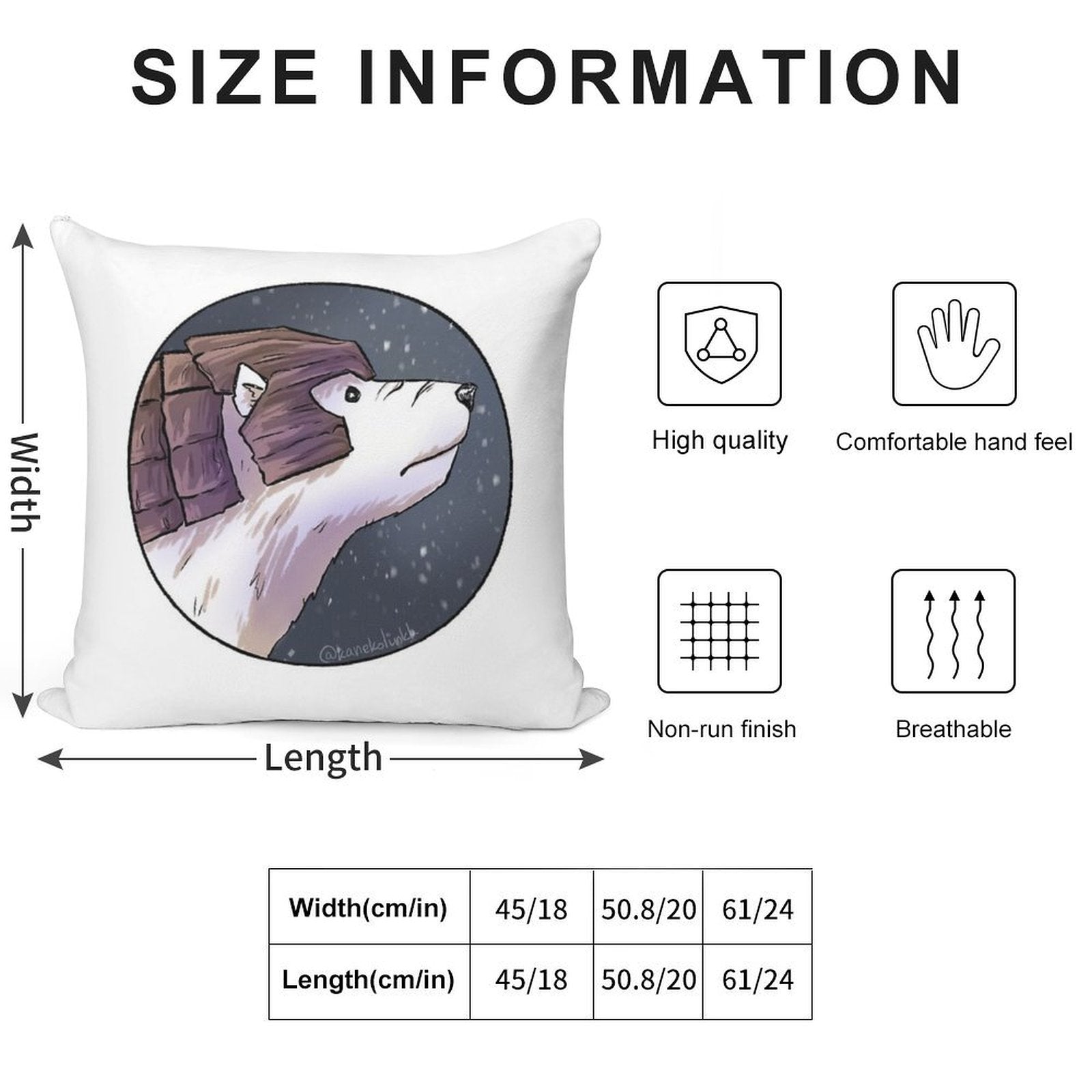 Iorek Byrnison - His Dark Materials Soft Hidden Zipper Throw Pillow
