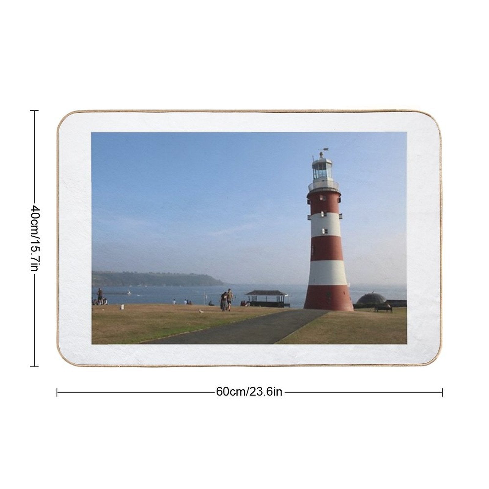Plymouth Smeaton's Tower  Anti-Trip Bath Mat