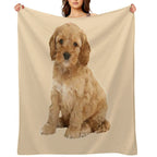 Cute Puppy Durable Throw Blanket