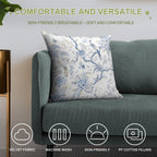 French Pheasants Chinoiserie Soft Washable Throw Pillow