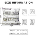 The Oboe Soft Home Decor Throw Pillow
