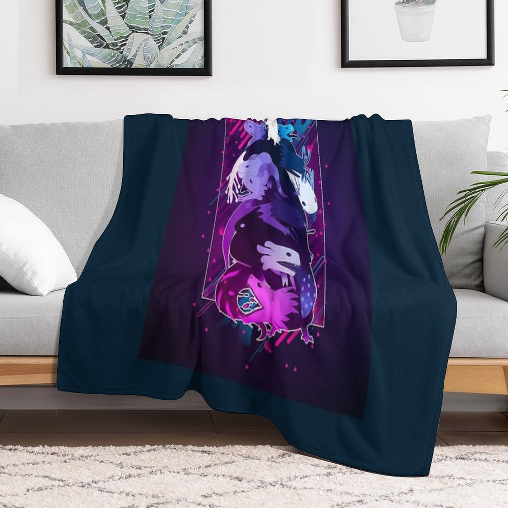 Rain World Modern Graphic Quick-dry Throw Blanket