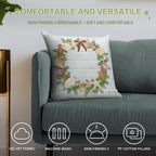 Coastal Christmas D Soft Easy Maintenance Throw Pillow