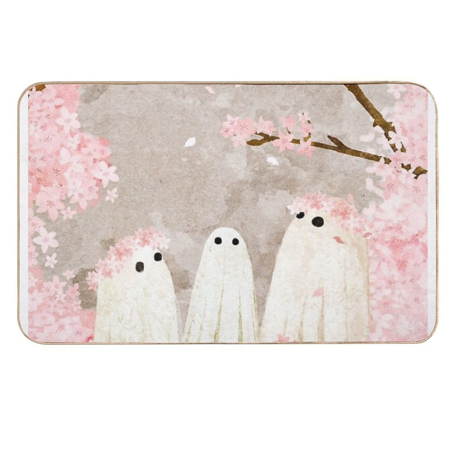 Cherry Blossom Party  Toxin-Free Bath Mat