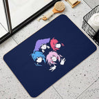 Bohemian Holograms  Non-Slip Bath Mat