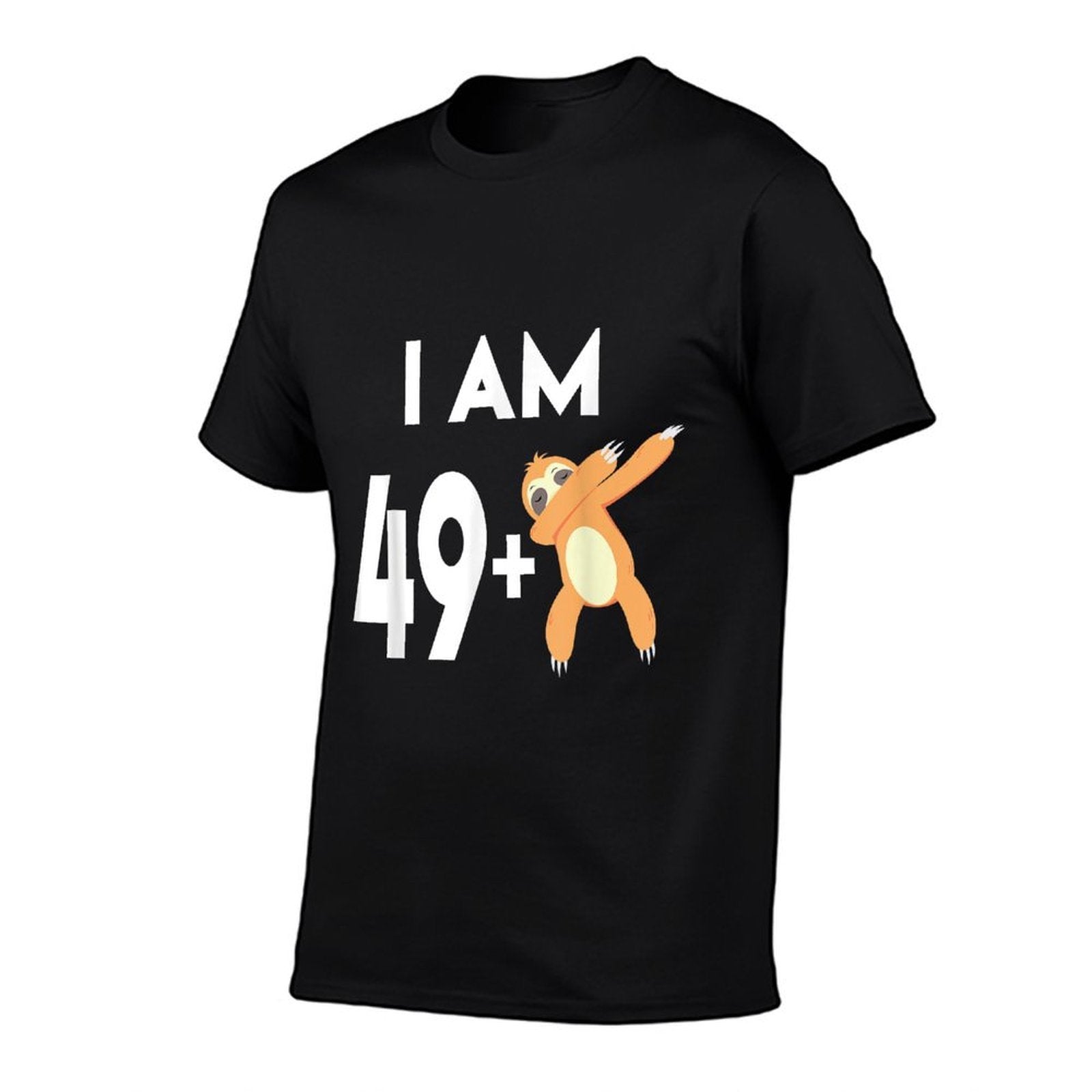 50 Years Old Sloth Gift 50th Birthday  Summer-ready Fabric T-Shirt