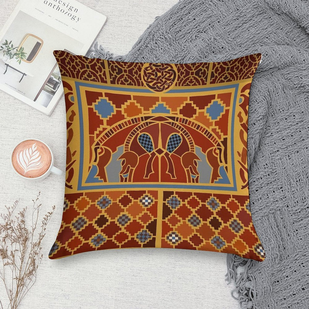 Imagining Sutton Hoo The Boars Soft Style Accent Throw Pillow