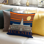 Bucknell Sunset Soft Washable Throw Pillow
