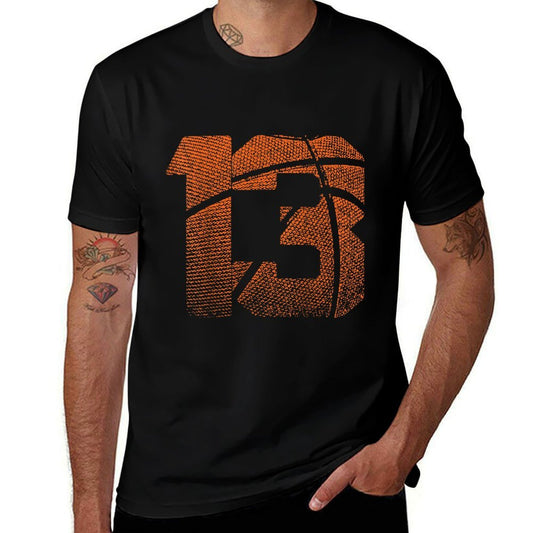 13th Birthday Boy Basketball Player Basketball 13 Years Old  Odor-resistant T-Shirt
