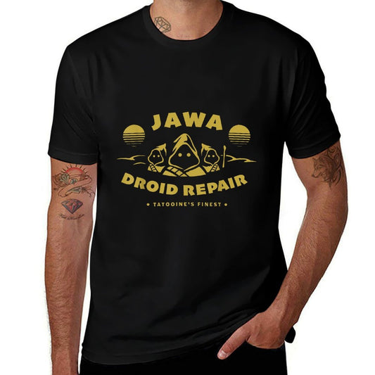 Star Wars Jawa Droid Repair Tatooines Finest Disney+  Durable T-Shirt