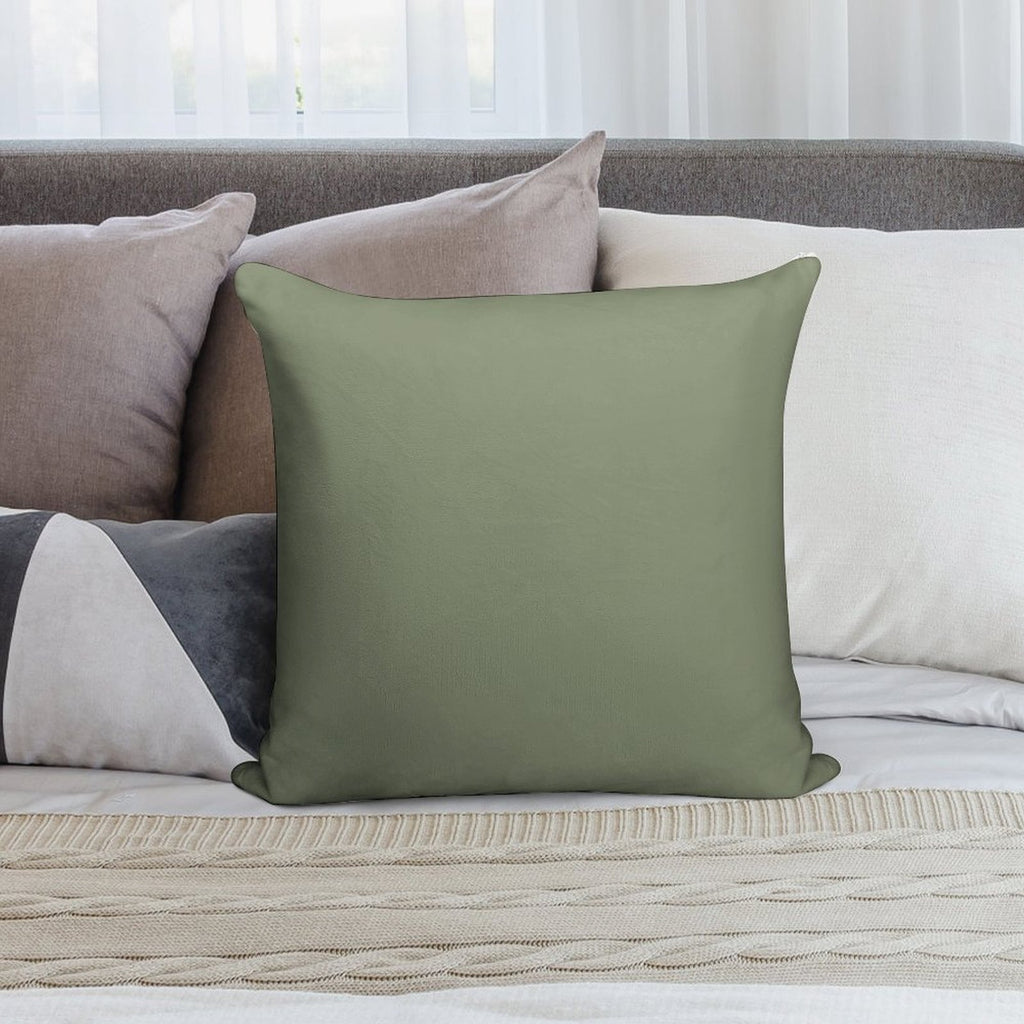 Sage Soft Decorative Cover Throw Pillow