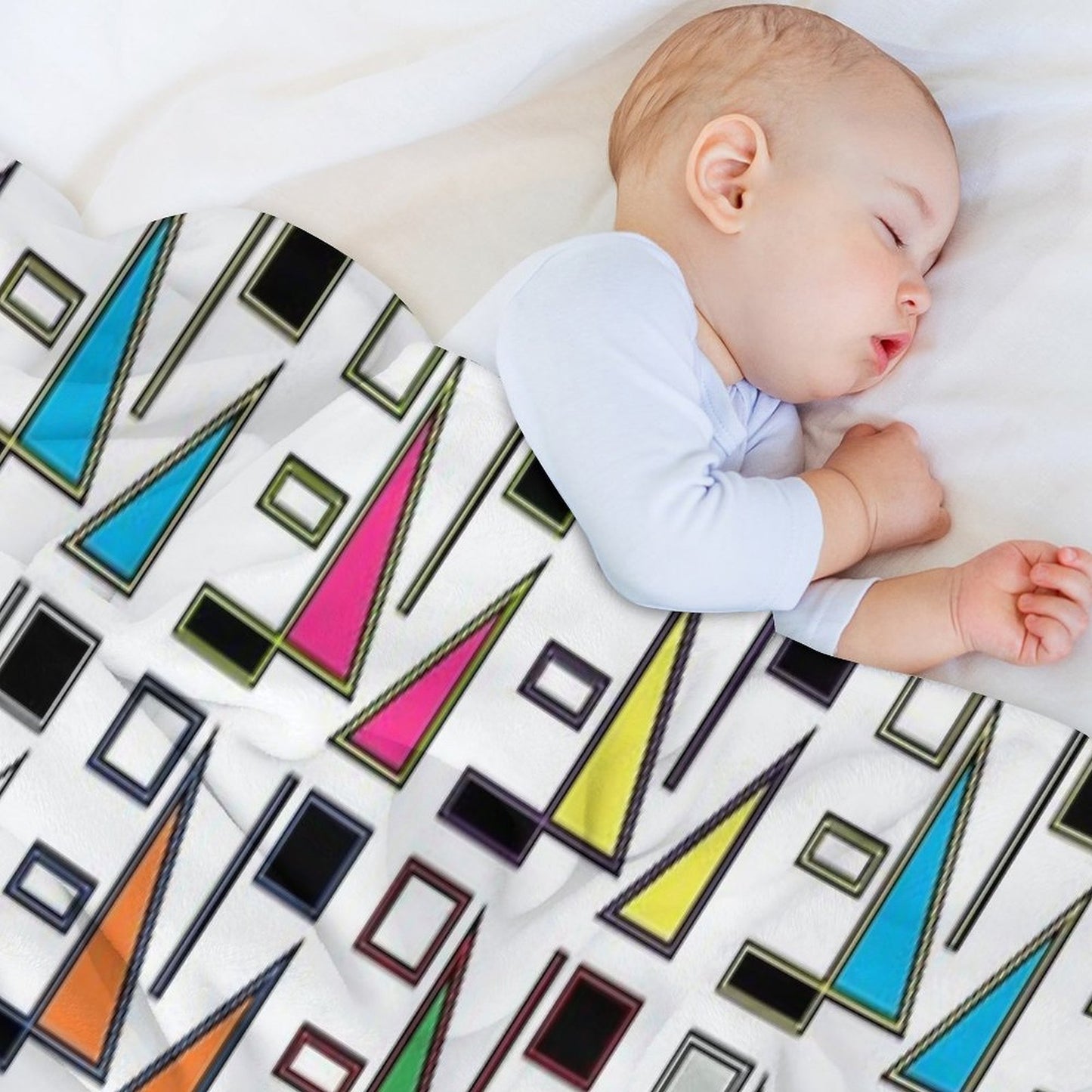 Split Enz - All The True Colours Multi-functional Throw Blanket