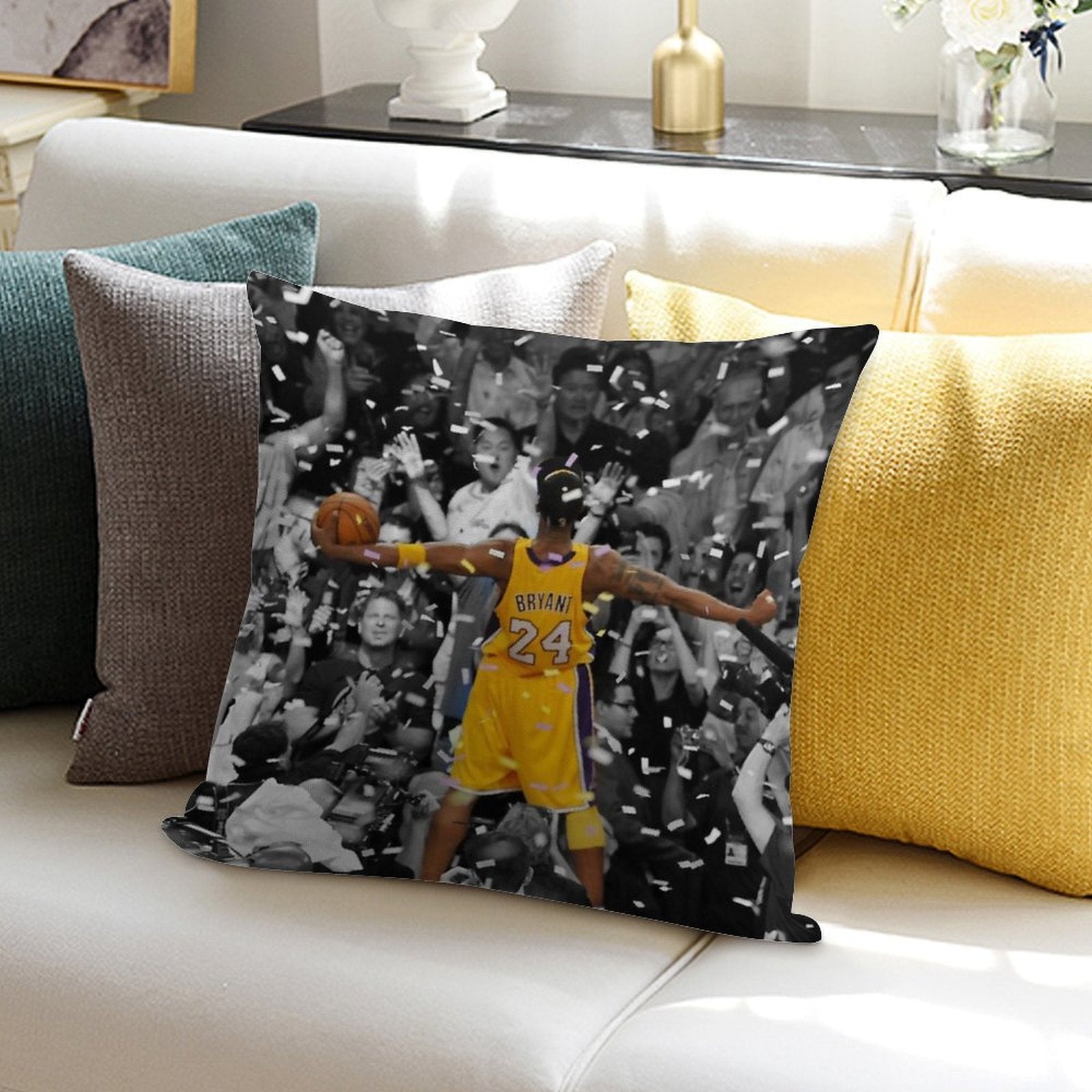 The Glory!!! Soft Durable Construction Throw Pillow