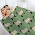 Suffolk Sheep All-season Throw Blanket