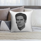 Aaron Hotchner Soft Shrink-Resistant Throw Pillow