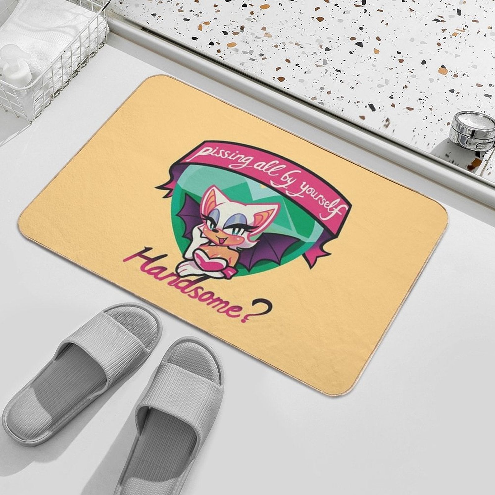 All by Yourself Handsome  Multi-Purpose Bath Mat