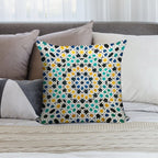 Alhambra Tessellation Soft Skin-Friendly Throw Pillow