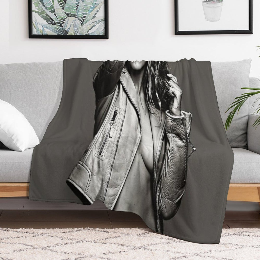 Jennifer Aniston Eco-conscious Throw Blanket