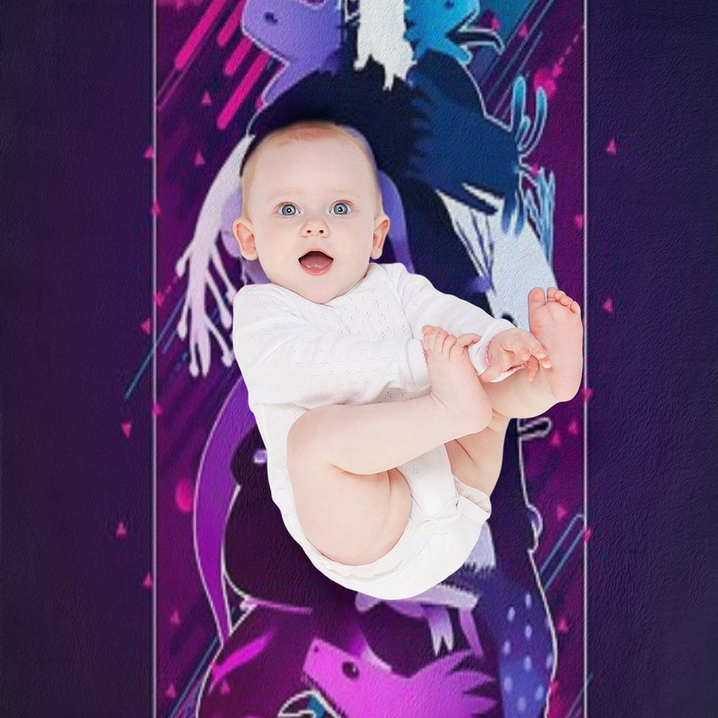 Rain World Modern Graphic Quick-dry Throw Blanket