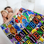 Rainbow Friends Premium Throw Blanket