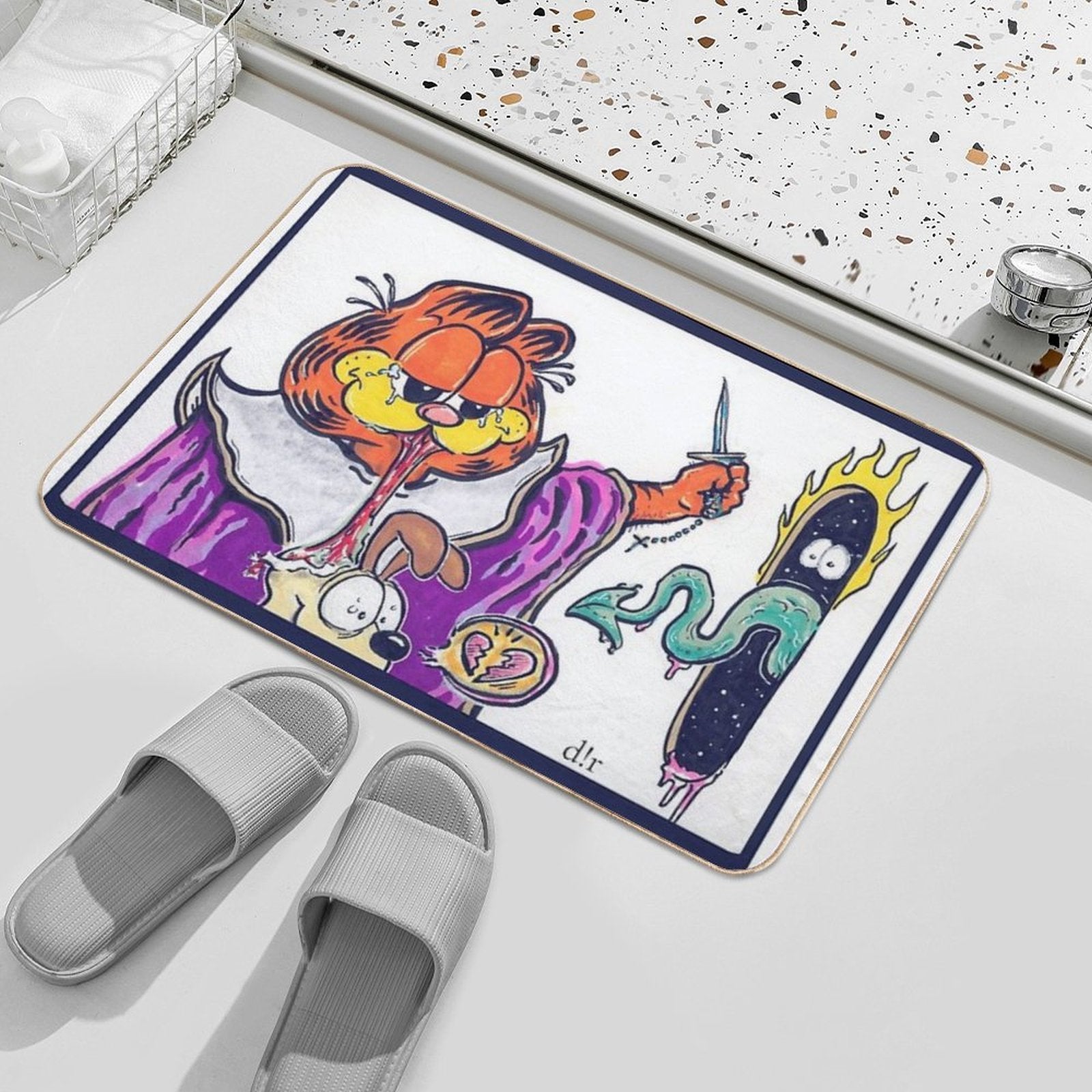 Garfield Resurrection  Versatile Bath Mat
