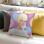 Hello Soft Anti-Pilling Throw Pillow