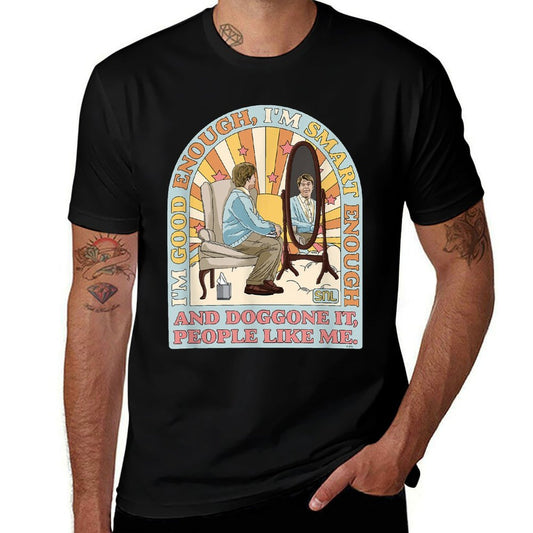 SNL Daily Affirmations with Stuart Smalley  Easy-care T-Shirt
