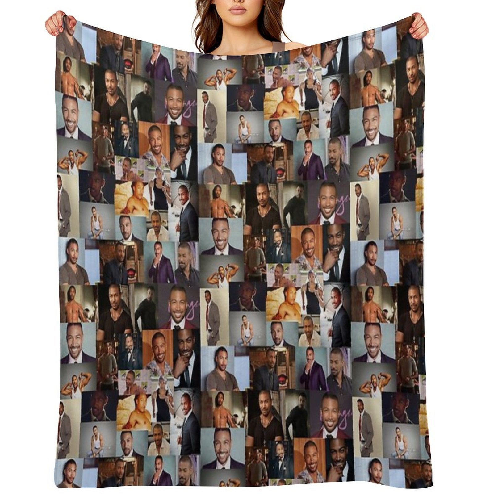 Charles Michael Davis Anti-pilling Throw Blanket