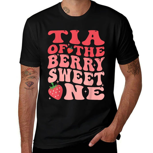 Tia Of The Berry Sweet One 1st Birthday Strawberry  Classic T-Shirt
