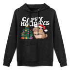 Cappy Holidays Capybara Christmas Casual Wear Hoodie