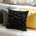 Physics Equations Soft Ultra-Soft Texture Throw Pillow