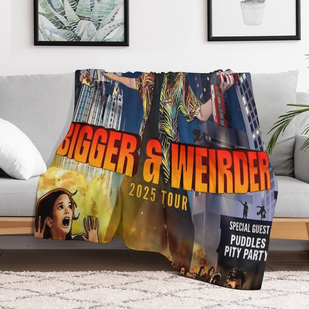 Weird Al Yankovic Dates 2025 Lightweight Throw Blanket