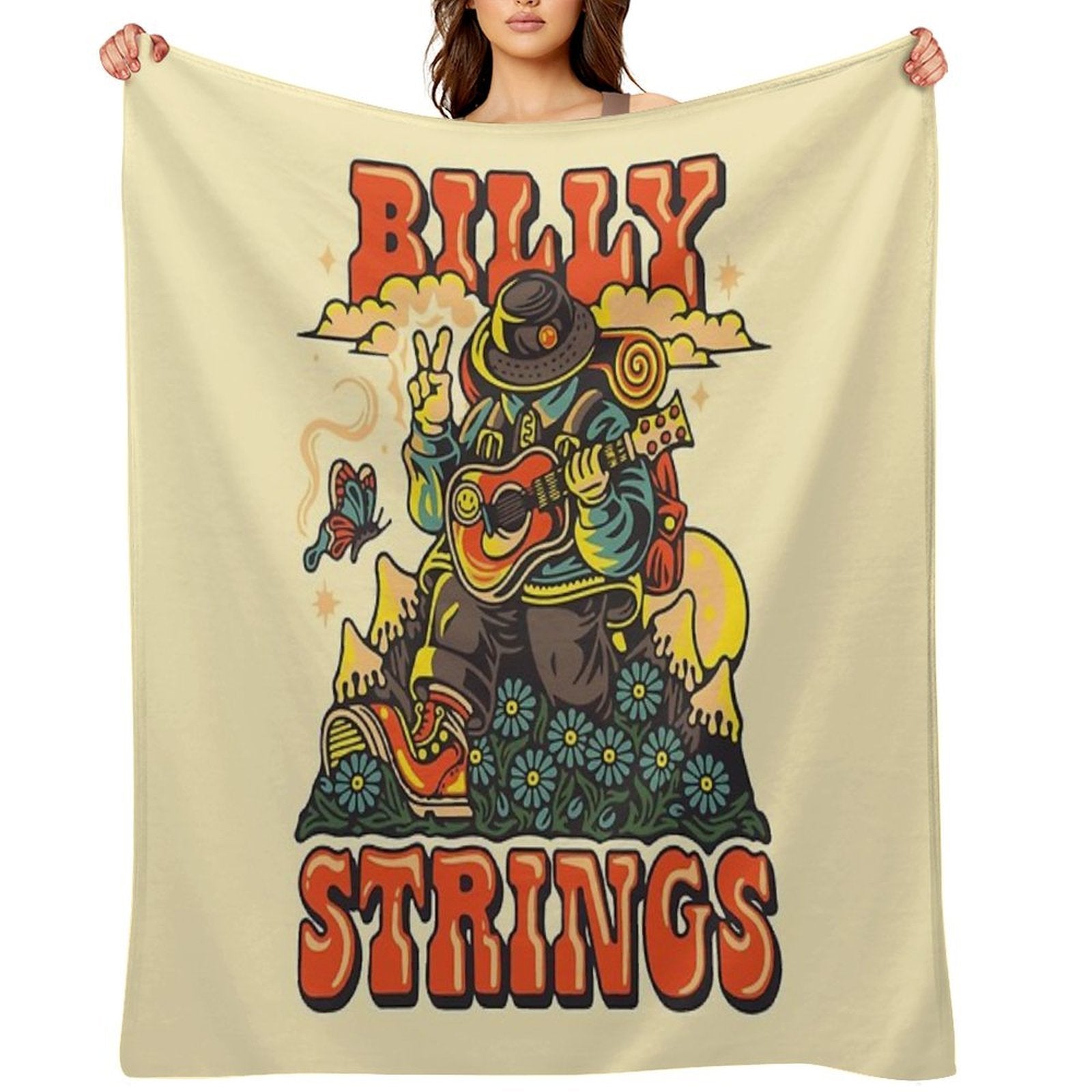 Billy Strings FALL WINTER 2021 Lightweight Throw Blanket
