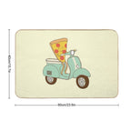 Pizza Delivery  Rapid-Drying Bath Mat