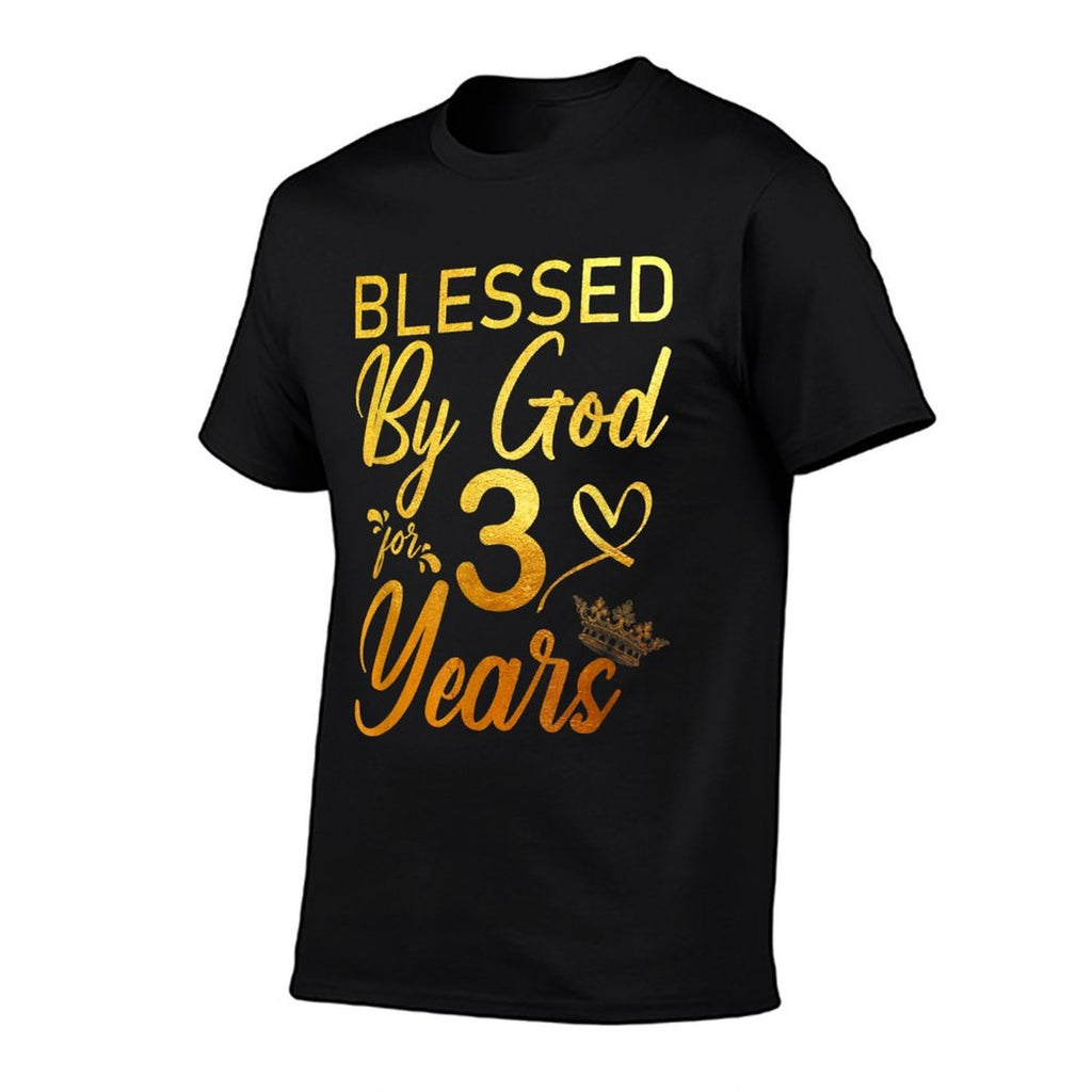 Blessed by God for 30 Years 30th Birthday Faith  Breathable T-Shirt