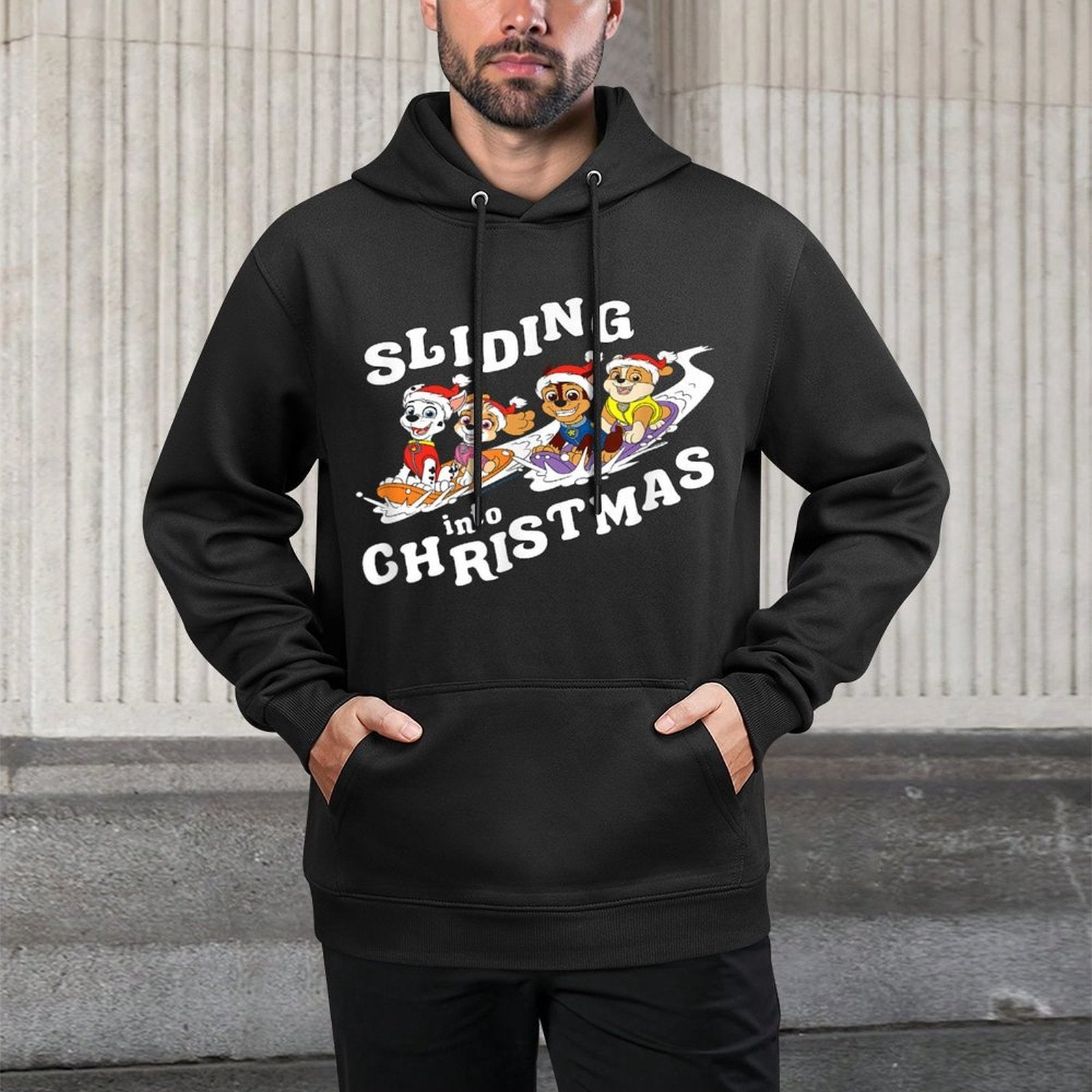 PAW Patrol Sliding Into Christmas Machine Washable Hoodie