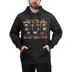 Groovy 12 Days Of Social Work Christmas School Social Worker Unisex Design Hoodie