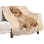 Cute Puppy Durable Throw Blanket