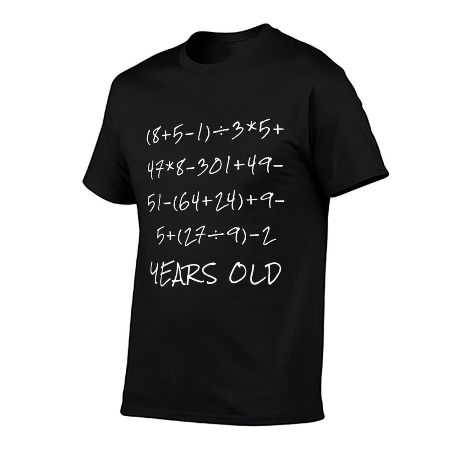10th Birthday Math Problem Algebra Equation 10 Years Old  Polyester Blend T-Shirt