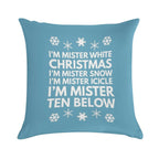 Snow Miser Soft Ultra-Soft Texture Throw Pillow
