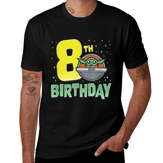 Star Wars The Mandalorian Grogu 8th Birthday Hovering Pram  Affordable Price T-Shirt