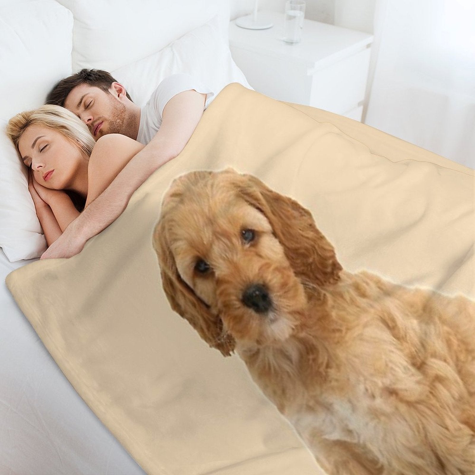 Cute Puppy Durable Throw Blanket
