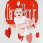 DAMAR HAMLIN 3 Shrink-resistant Throw Blanket