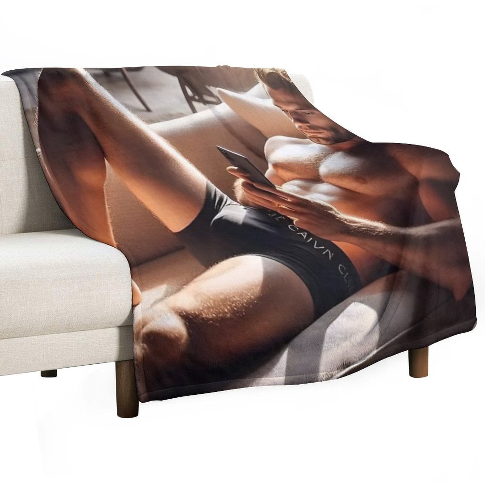 Henry Cavill Relaxing Machine-washable Throw Blanket