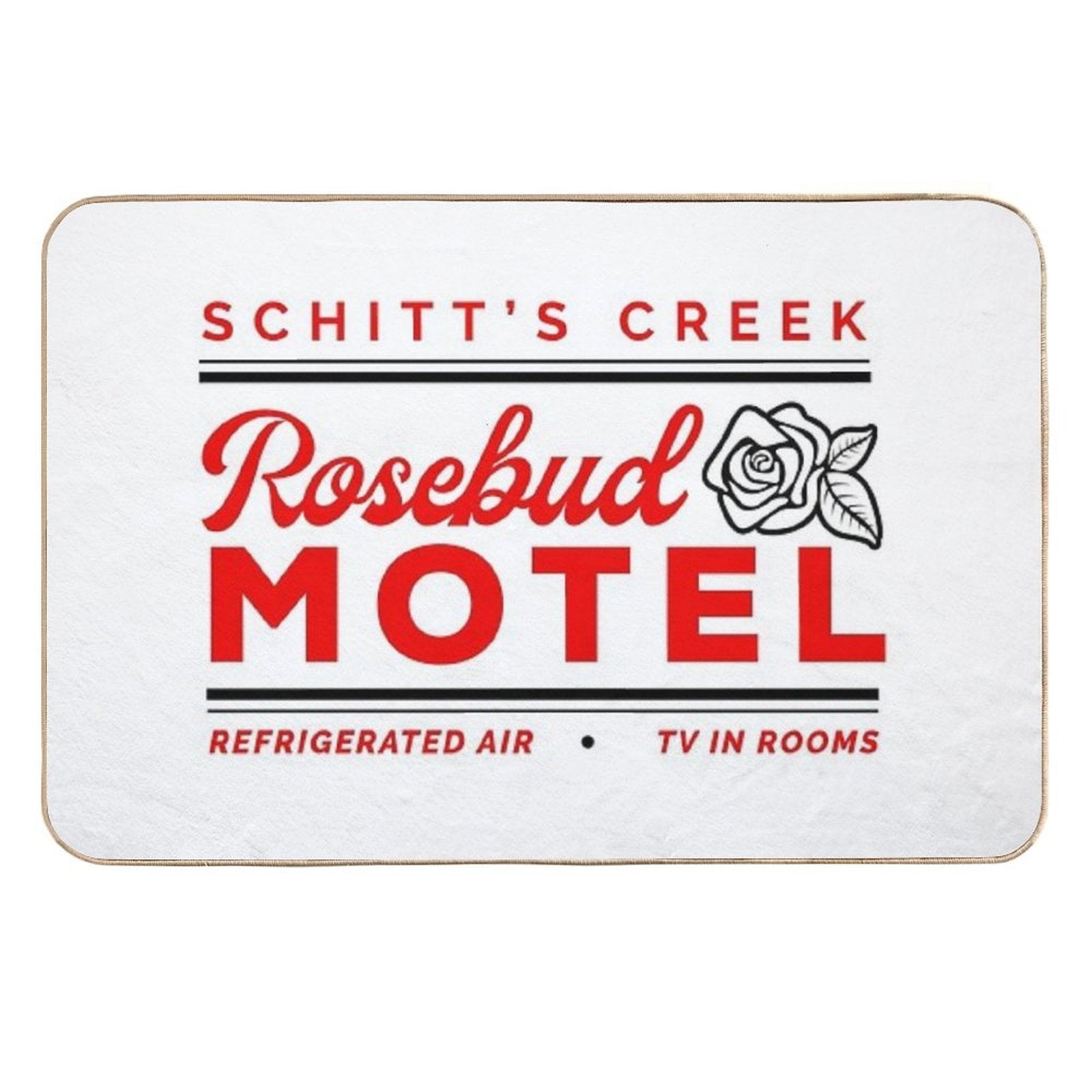 Rosebud Motel  Slip-Resistant Bath Mat