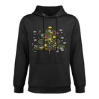 Tennis Christmas Tree Xmas Player Boys Girls Men Women Kids Layering Staple Hoodie