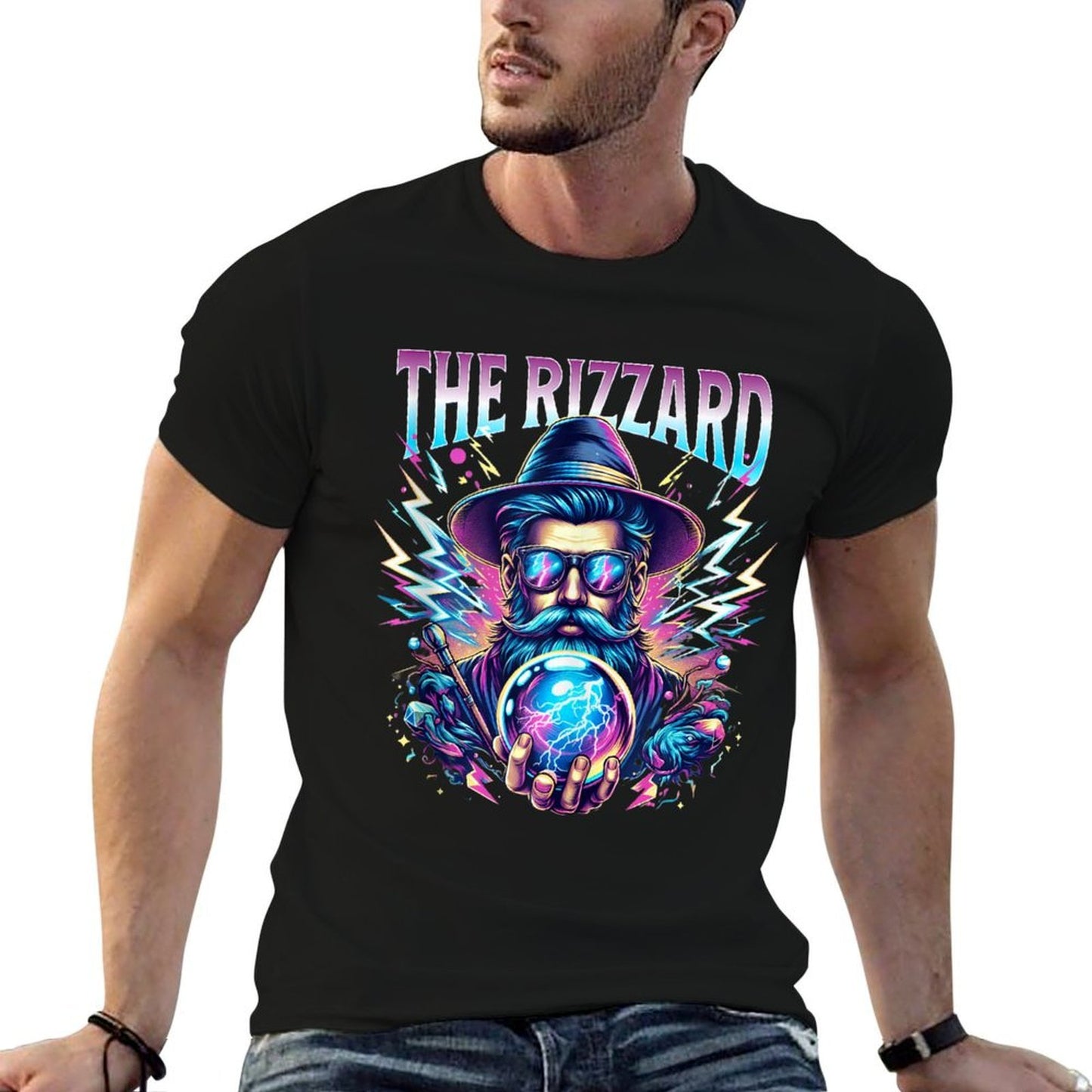 The Rizzard Funny Rizz Wizard Meme Rizz  Versatile T-Shirt