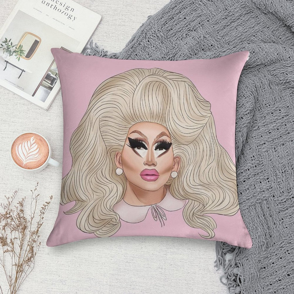 Trixie Mattel Soft Warmth Comfort Throw Pillow