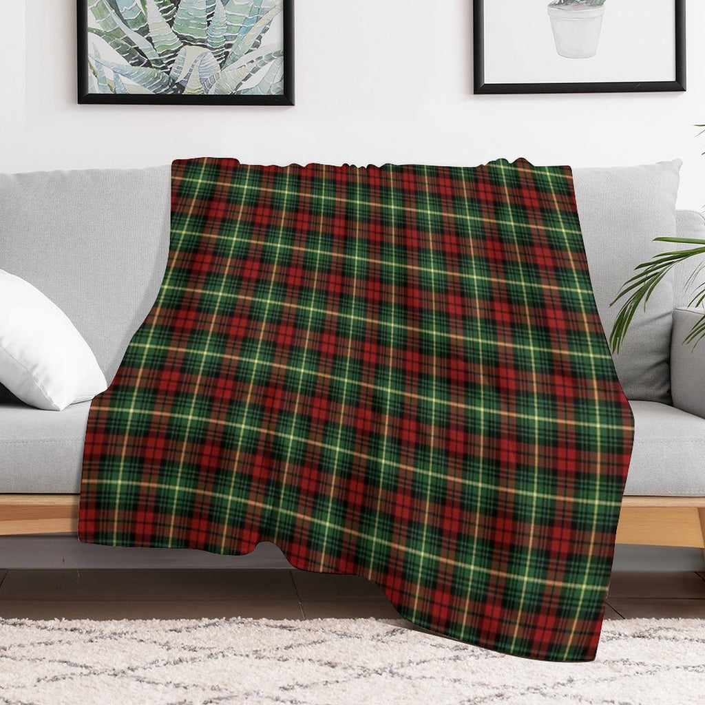 Clan Martin Tartan Quick-dry Throw Blanket